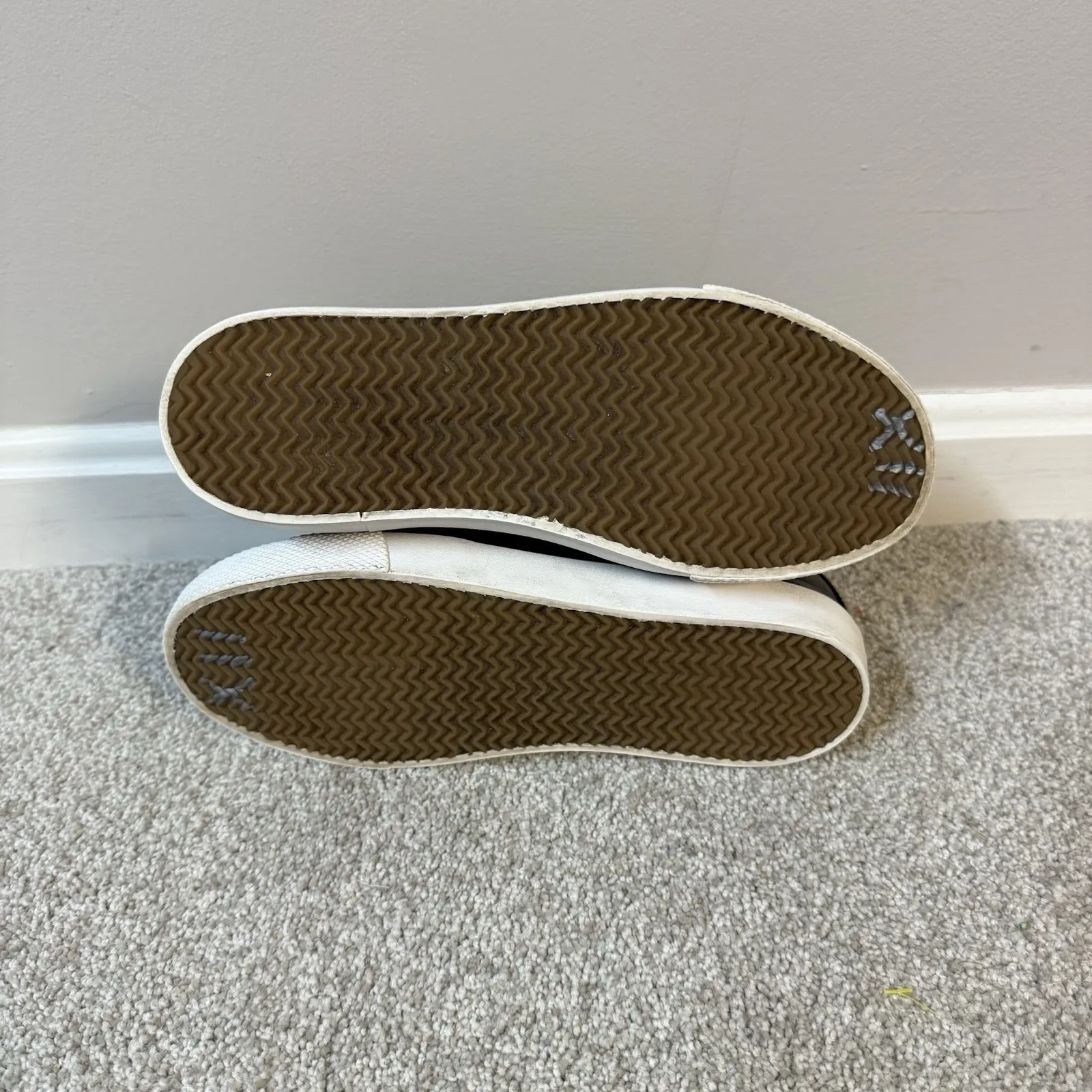 Rag & Bone Army‎ Black Leather & Suede High-Top Sneakers Size 37 US 7 Stylish - Image 8