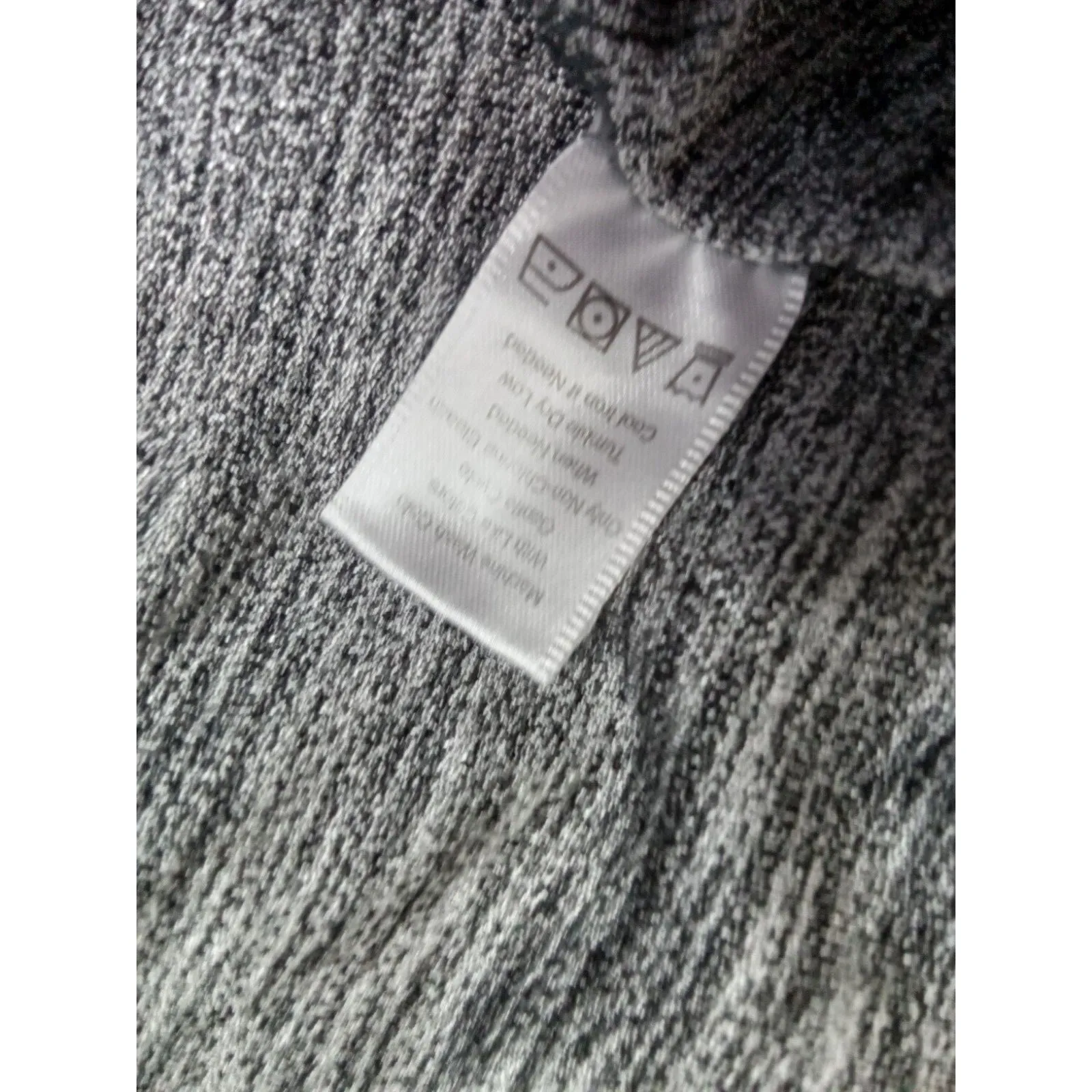 Coldwater Creek Grey Black S(6-8) Cardigan Open Front‎ - Image 8