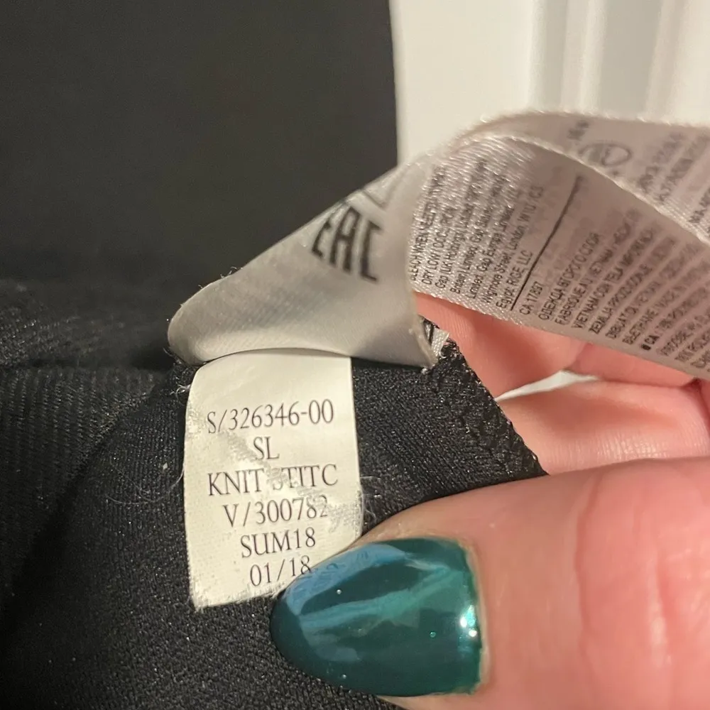 Banana Republic Sleeveless Knit Mini Dress Womens 2 A-line Minimalist Chic - Image 12