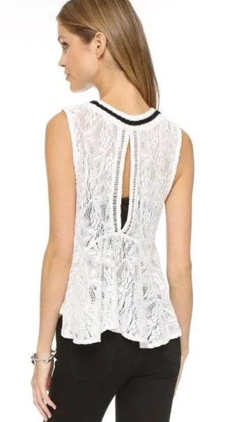 Lace Tank Top Medium - Image 2