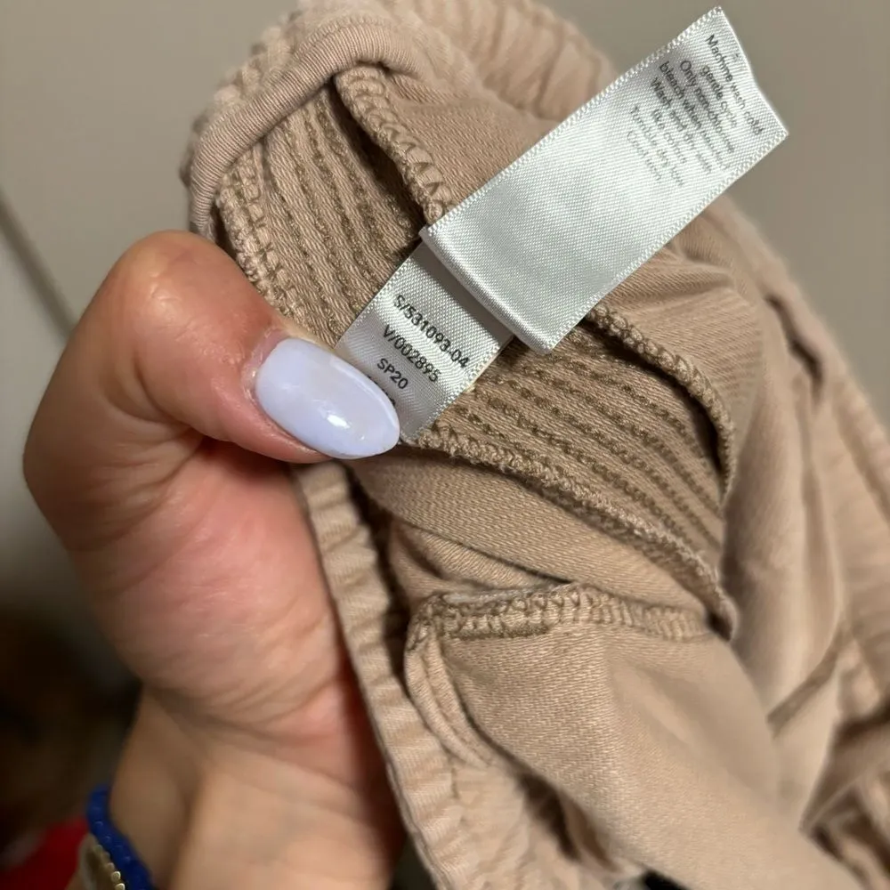 Athleta  Farallon Cargo Crop Jogger Beige Tan- Size 2 - Image 8