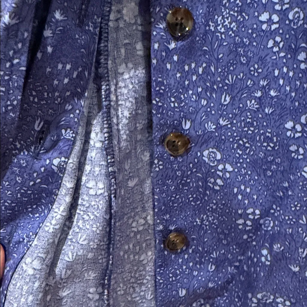 Marine layer Camila Blue Mini Dress‎ small - Image 6