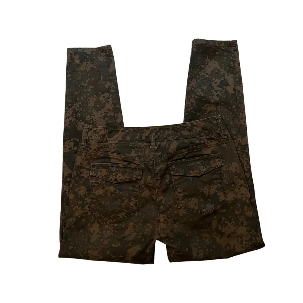 Ann Taylor Loft Marisa Camo Twill Skinny Pants, Sz 6 - Image 11