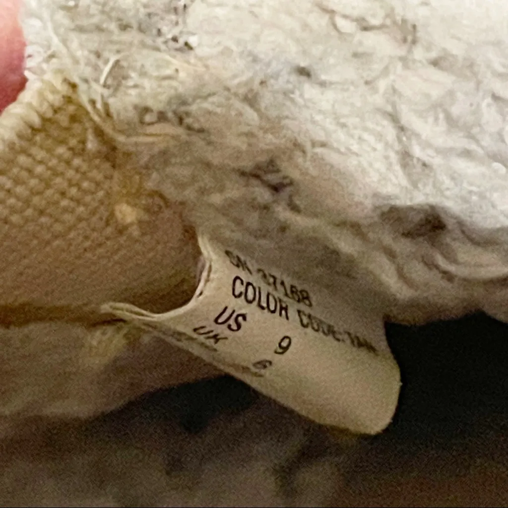 Skechers Womens Size 9 Cali Love Canvas Graphic Love Flowers Checkered‎ Slip On - Image 5