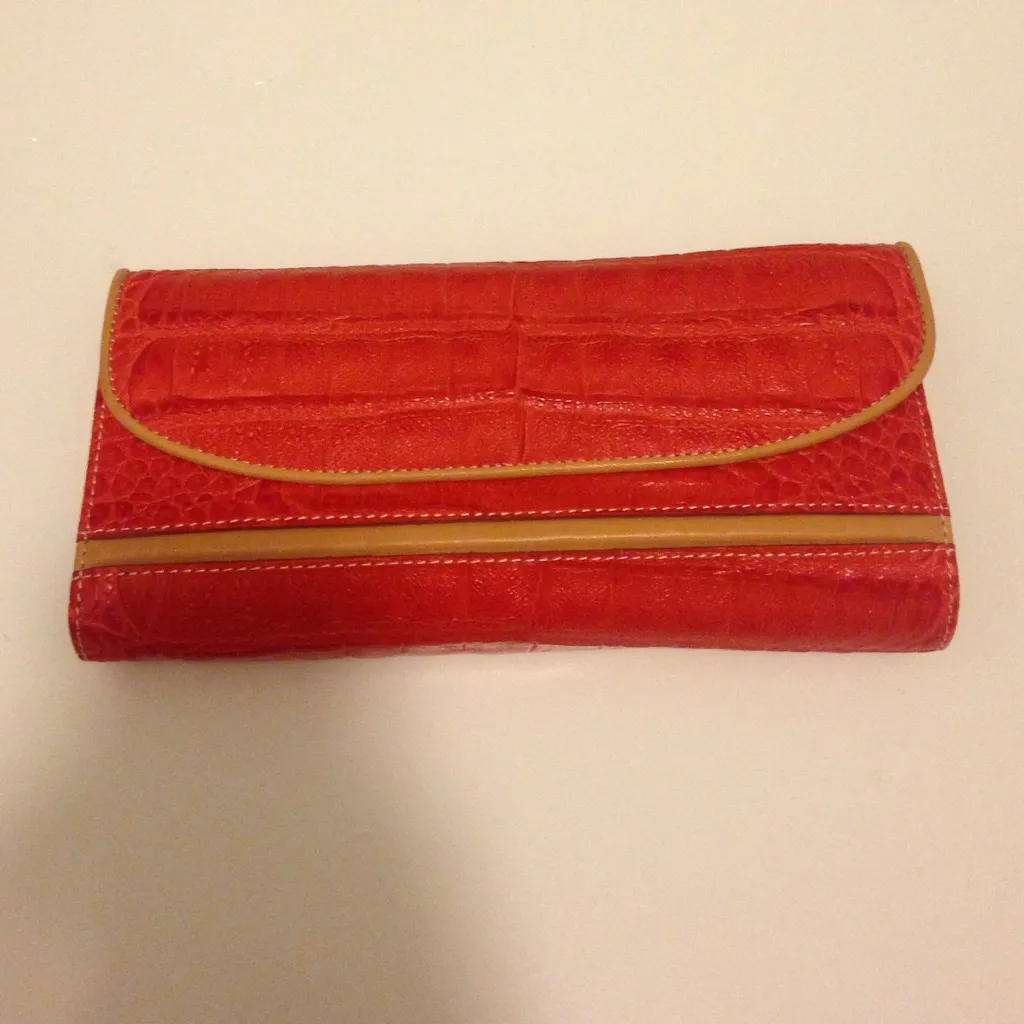 New Brahmin Spencer Ostrich Wallet New‎ - Image 2