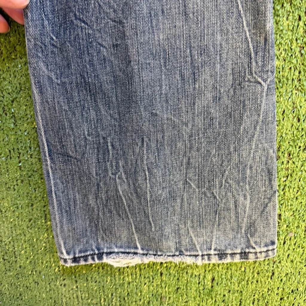 7 For All Mankind “a” pocket Blue Jeans Size 30 - Image 8