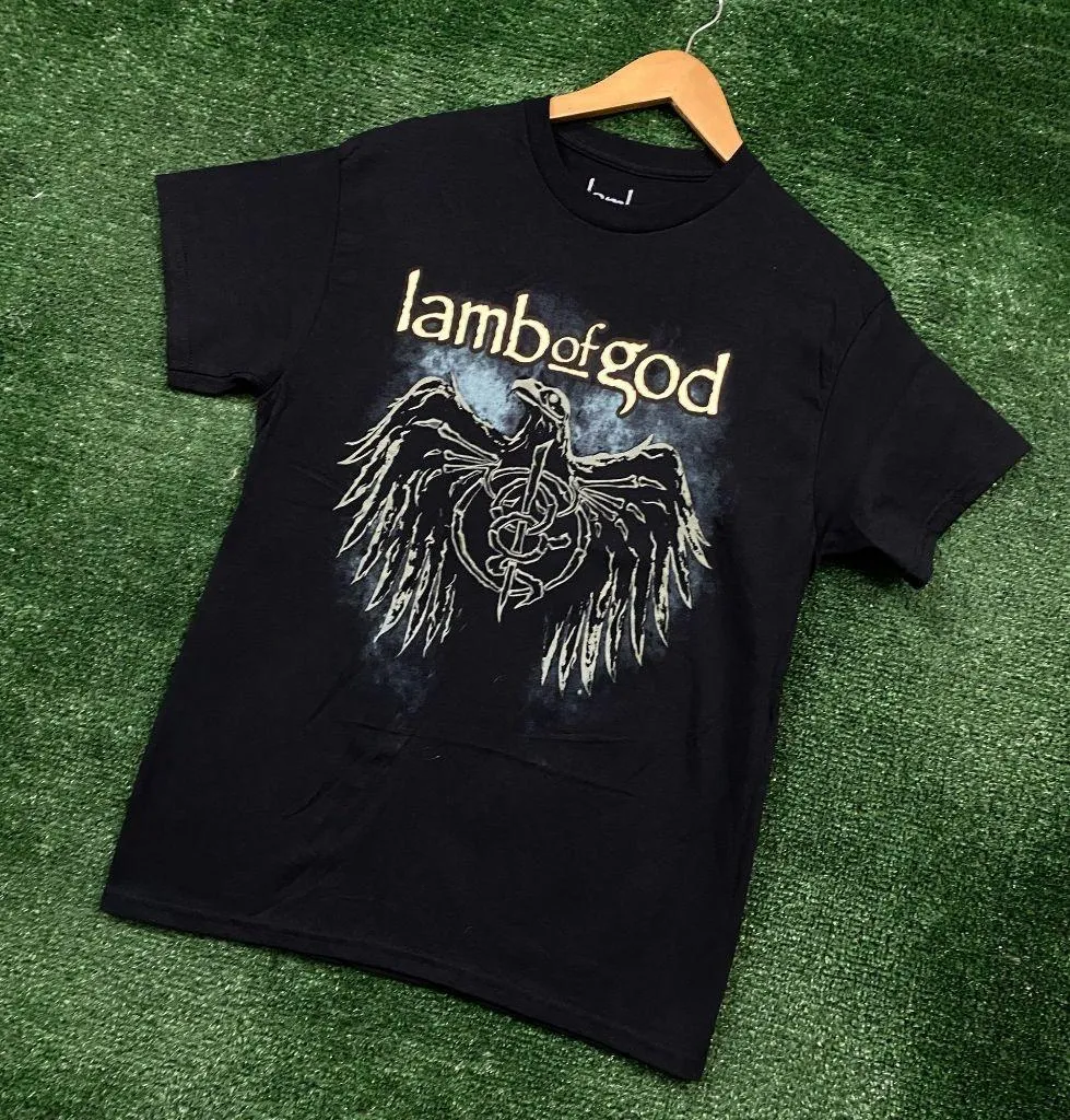 Lamb Of God Wrath Heavy Metal Band T-Shirt Size Medium - Image 3