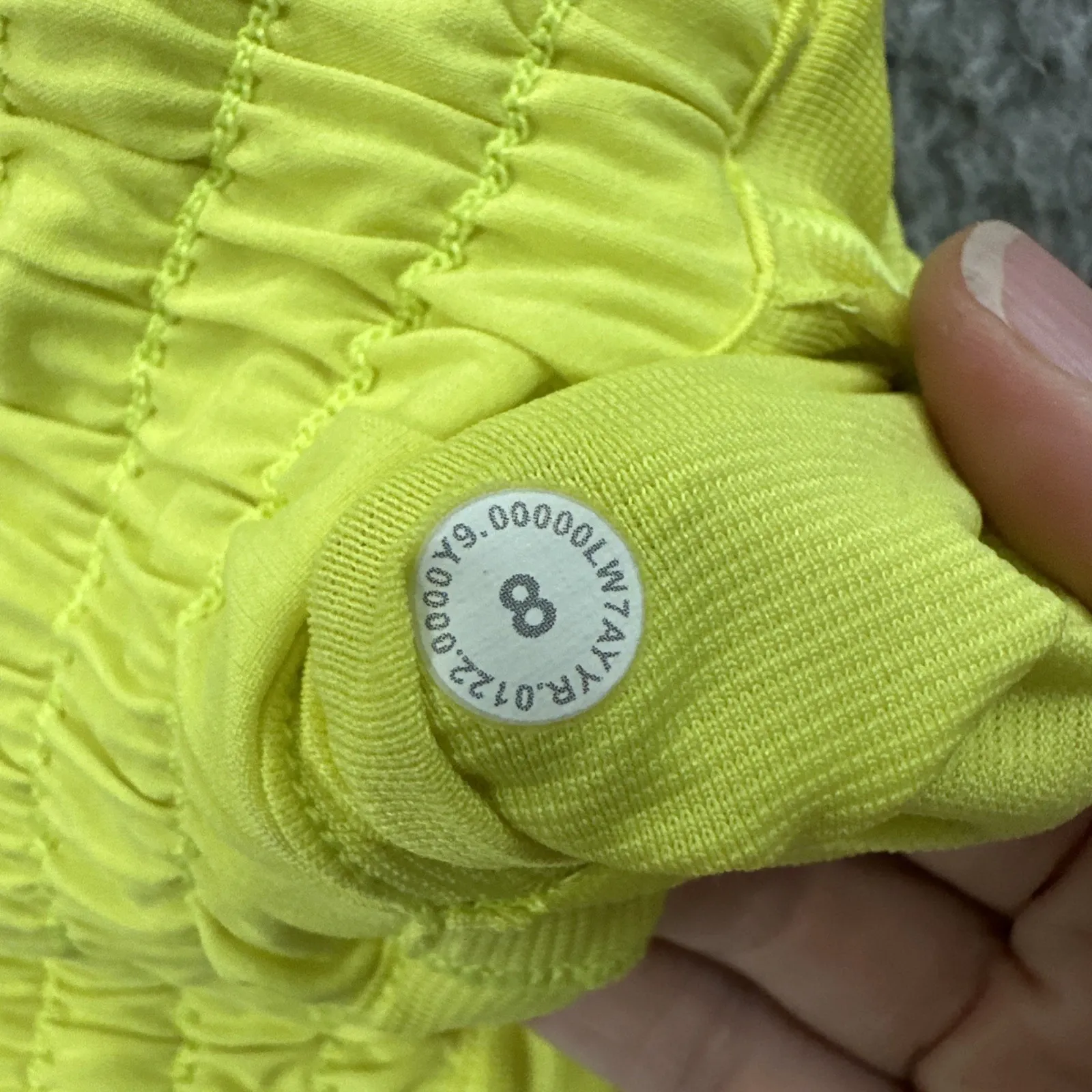 Lululemon Hotty Hot Shorts 2.5" High Rise Electric Lemon Athletic‎ Gym Women's 8 - Image 5
