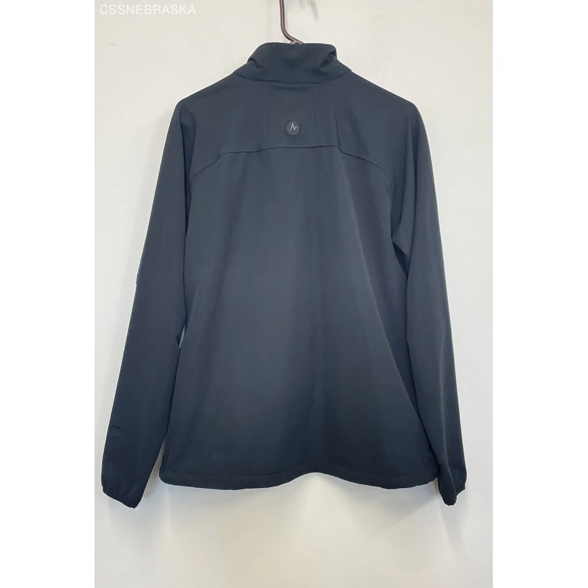 Marmot Jacket Womens Black Softshell Zip Outdoor Hiking Lightweight - Size XL - Image 4