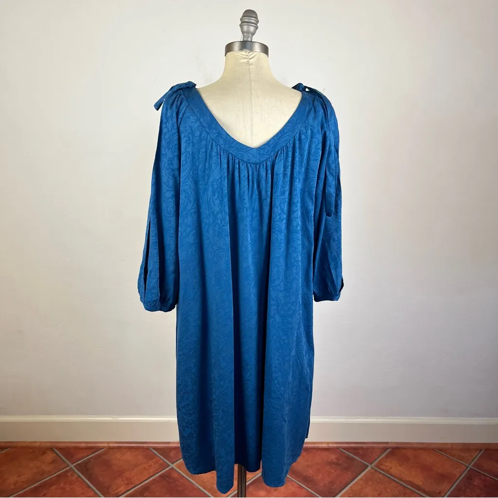 Anthropologie Holding Horses Leyton Cold Shoulder Swing Dress - Image 6