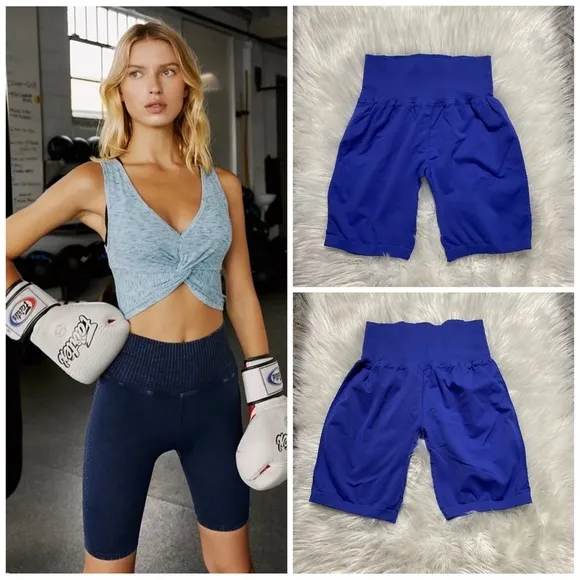 NWOT FREE PEOPLE Good Karma Bike Shorts - Image 2