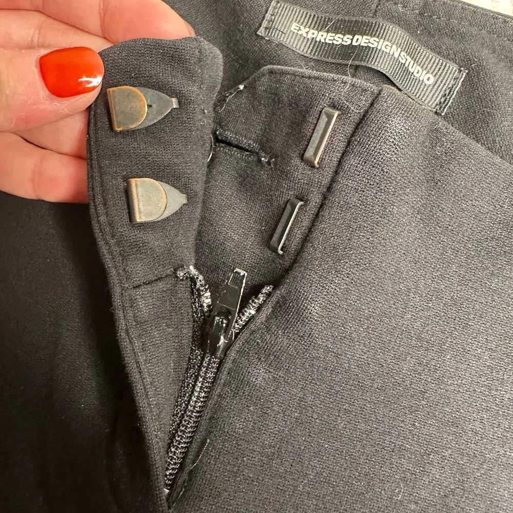 Express: Stretchy Black Dress Pant Size 2 - Image 7