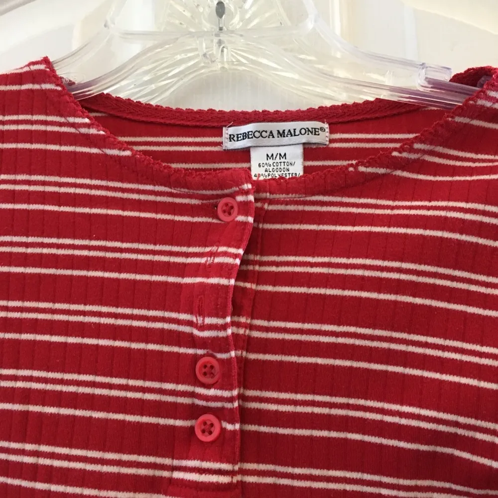 FINAL MARKDOWN Ladies rebecca Malone top medium - Image 3