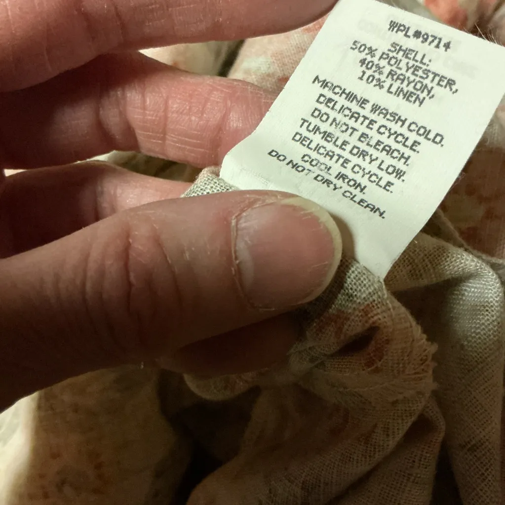 Vintage Cottagecore Floral Blazer Women’s Romantic Jacket Size 10 - Image 4