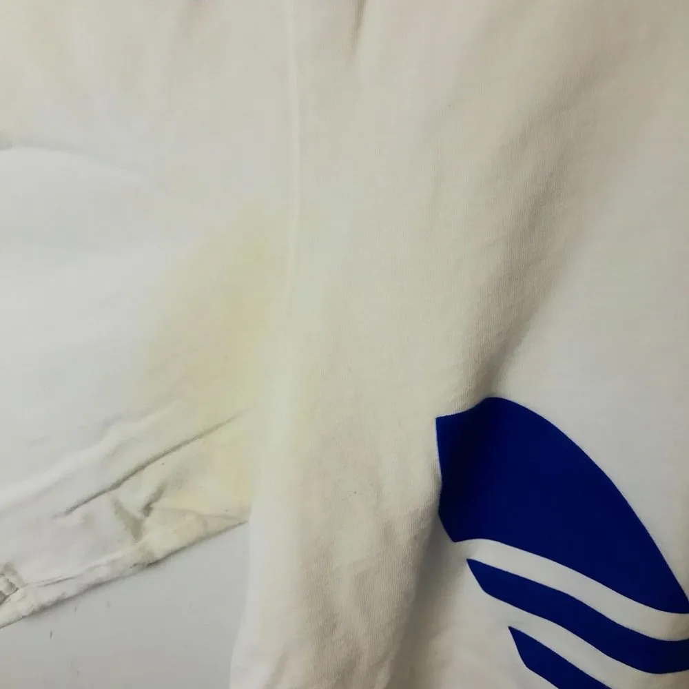 Adidas Originals Spellout Trefoil Logo T Shirt Graphic Tee Cotton Short Sleeve - Image 16