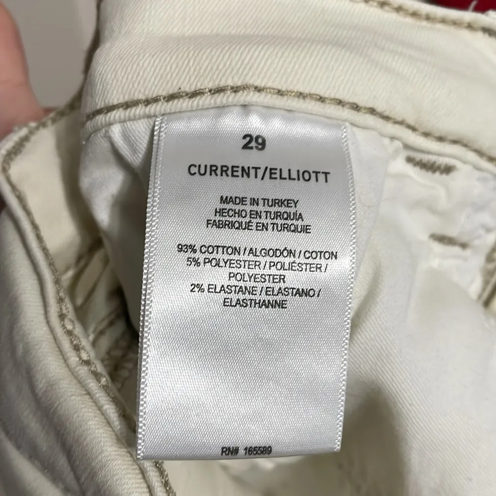 C/E by Current Elliot Bentonite High Rise Flare Jeans - Image 8