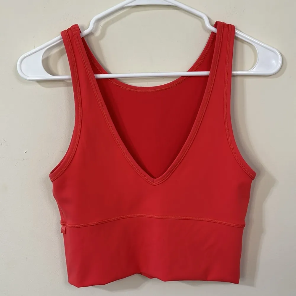Lululemon Power Pivot Tank *Everlux Pink Punch Size 4 - Image 6
