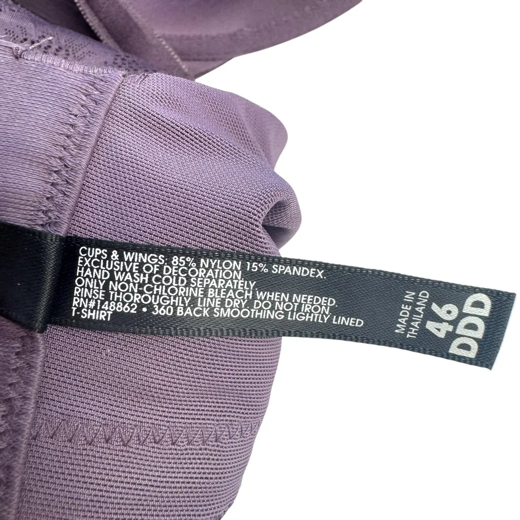 Torrid Perfect T-Shirt Bra Purple Lace Sexy Size 46DDD‎ Plus Size - Image 13