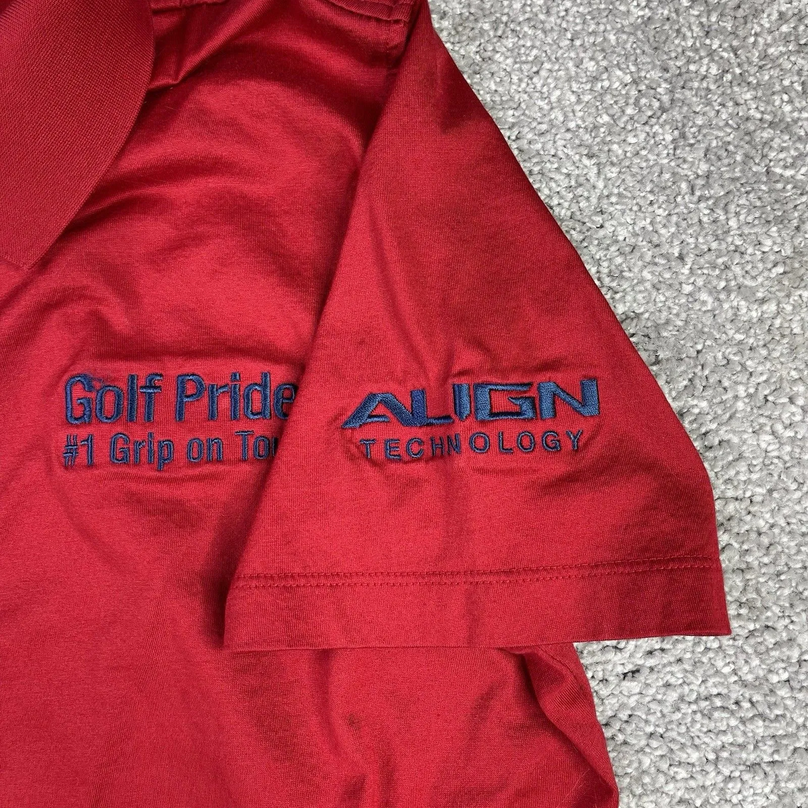 Peter Millar Polo Women’s Medium Red Luxury Cotton Golf Pride Align Technology - Image 5