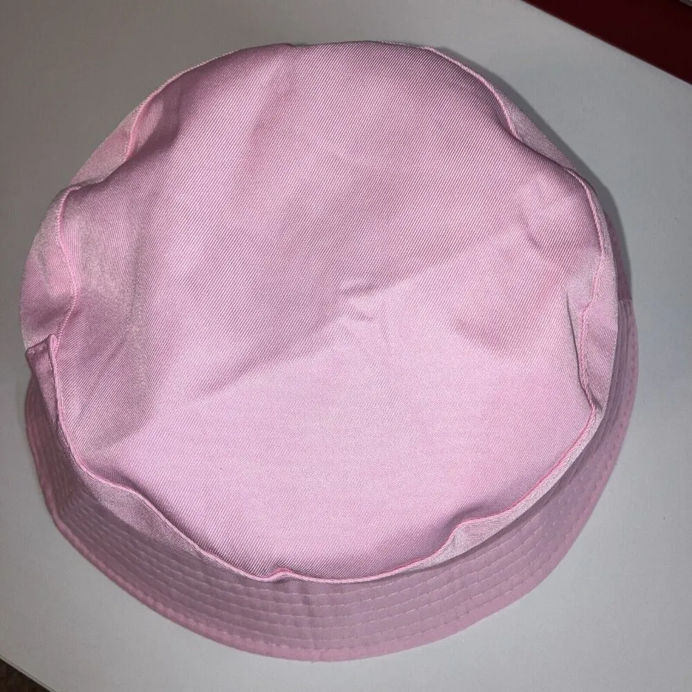 Do More Of What You Love Pink Bucket Hat New Without Tags - Image 3
