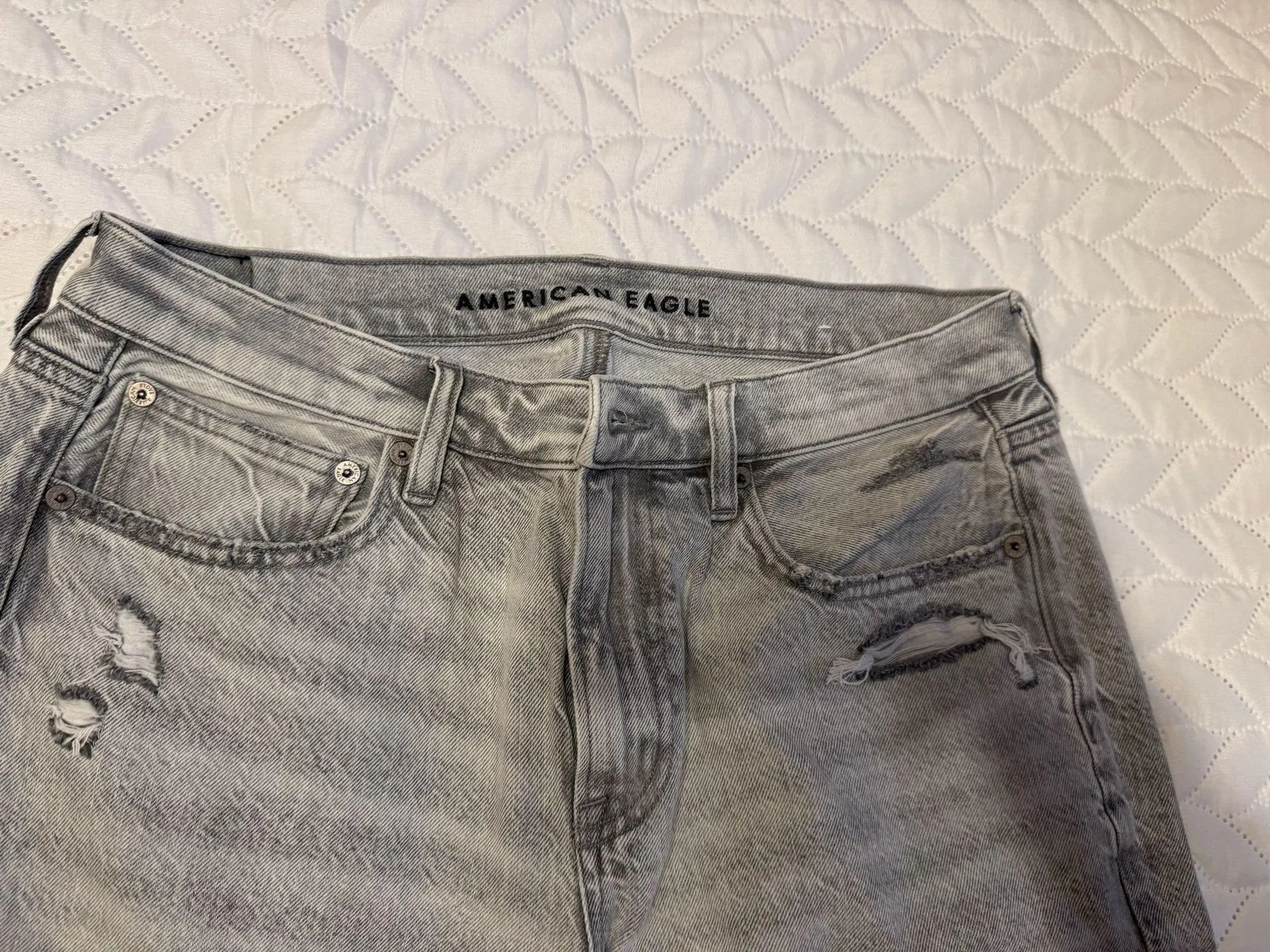 American Eagle Jeans 90s Straight Distressed - Image 2