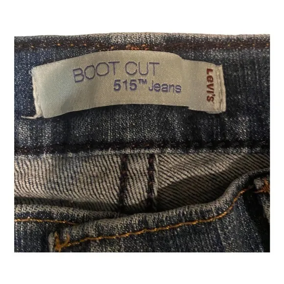 Levis‎ Jeans 515 Boot Cut Womens Size 6 s/c - Image 4