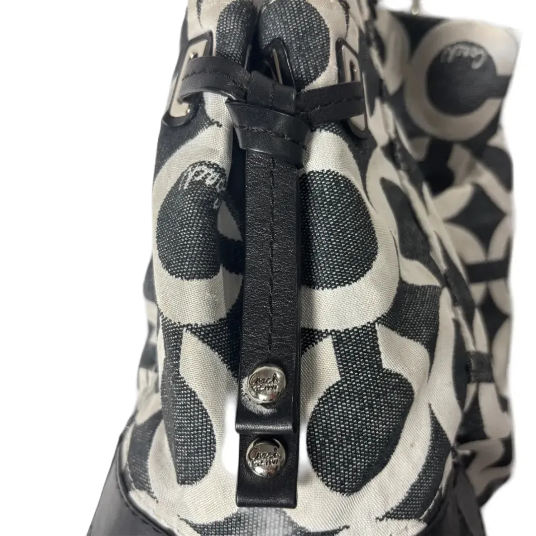 Y2K Coach Optic Signature tote bag - Image 4