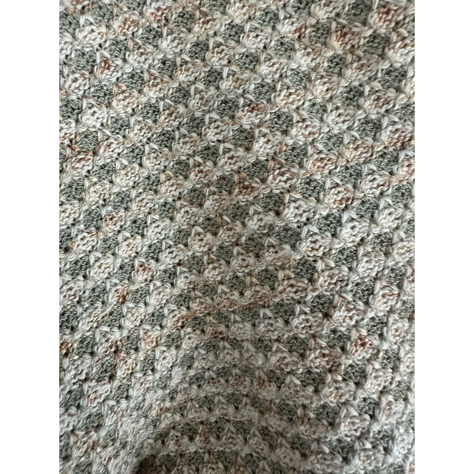 Women's Textured Cream Sage Straight Skirt by ST. JOHN COLLECTION, Sz: 10 (b51) - Image 3