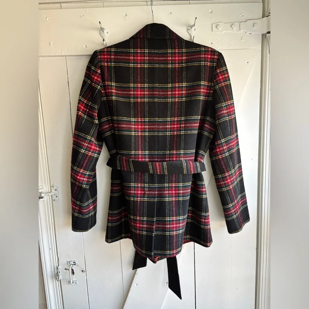 Tuckernuk Holiday Tartan Shea Blazer Size Small - Image 9
