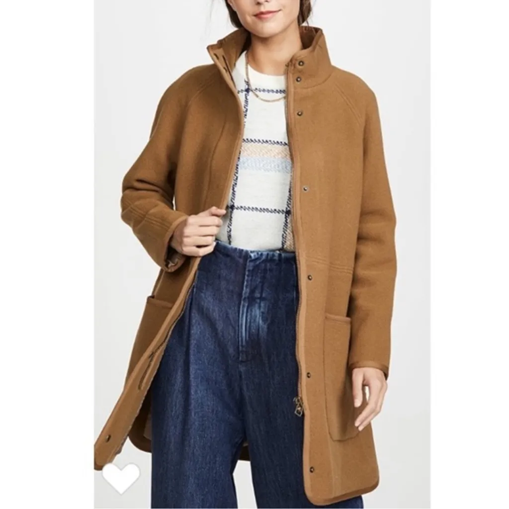 Madewell Estate‎ Cocoon Coat XL NWT - Image 2