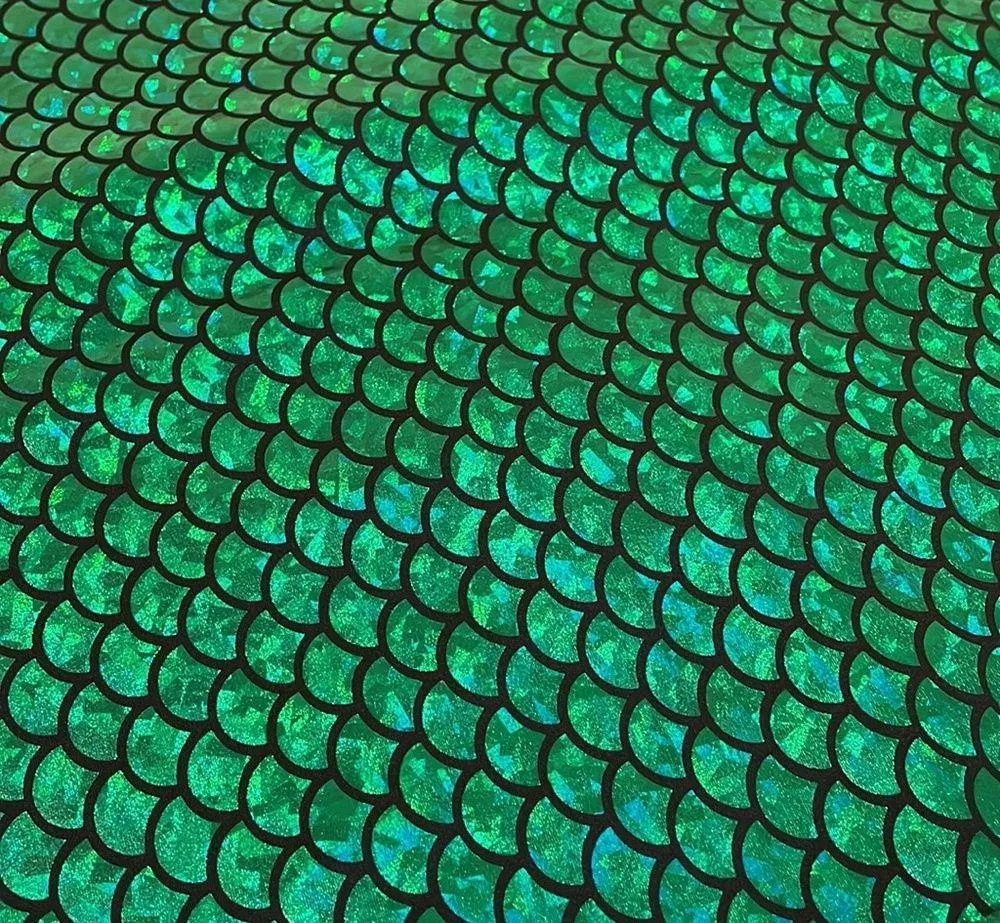 Mermaid Tail Skirt for Costume Green Size L - Image 2