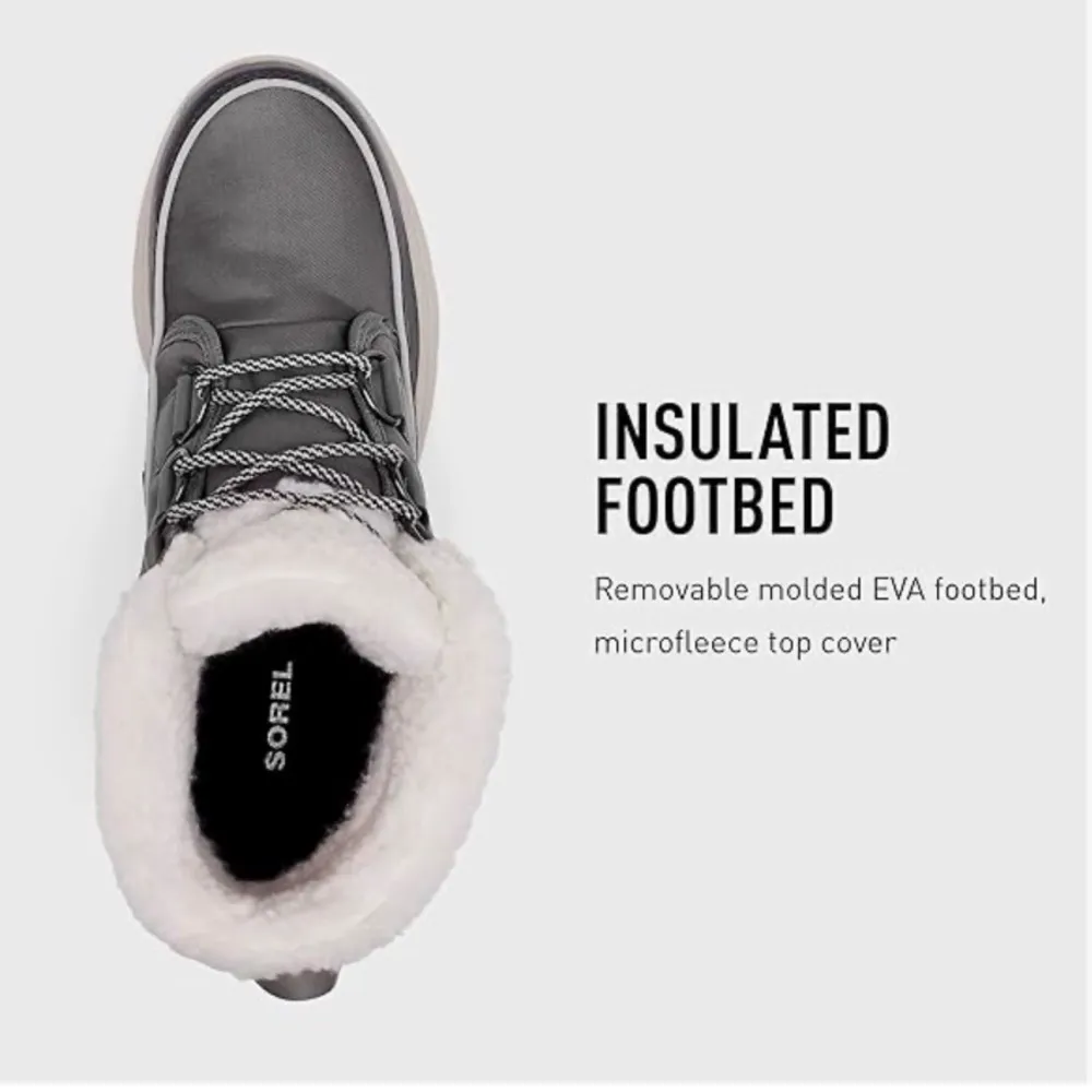 Sorel Explorer Carnival Winter Boots in Quarry - Image 2