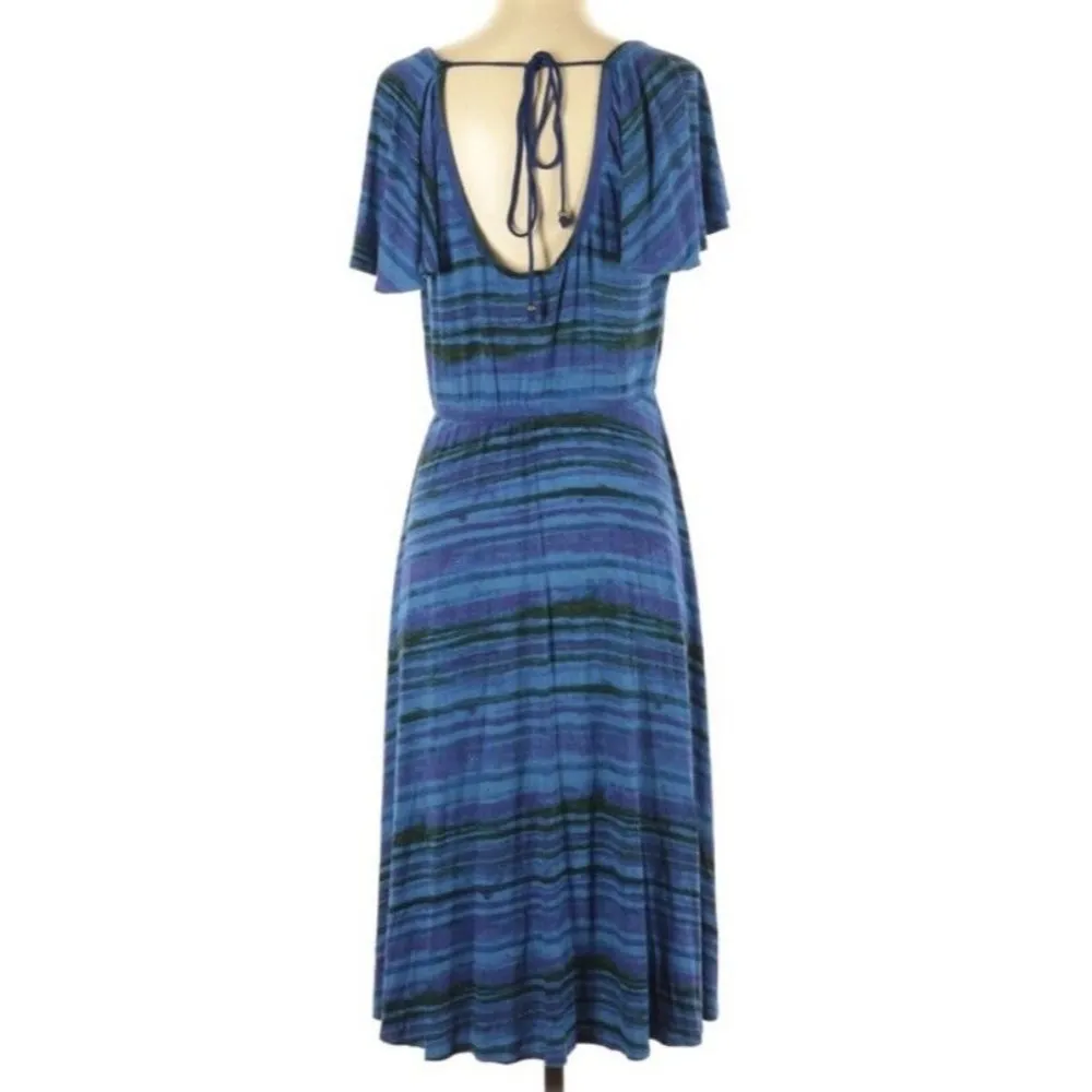 Plenty By Tracy Reese Dress Small S New NWT Short Sleeve Blue RARE HTF GORGEOUS - Image 2