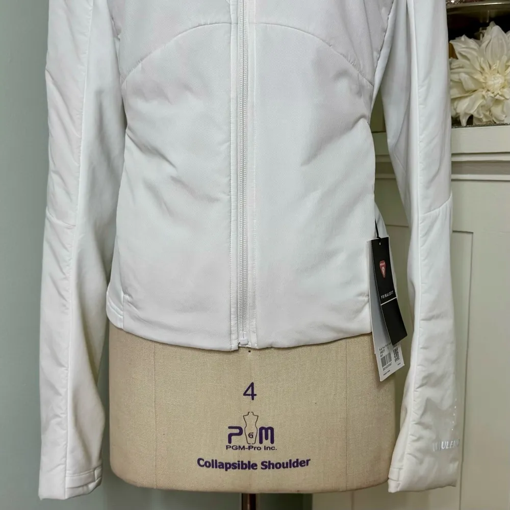 Lululemon  Push Your Pace Jacket White Size 12 NWT - Image 8
