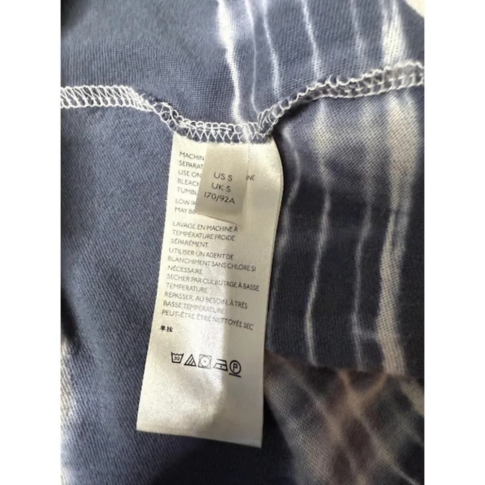 We the Free Tie Up Tunic Dress Tie Dye Cotton Blend Short Layering Dress Size Sm - Image 9