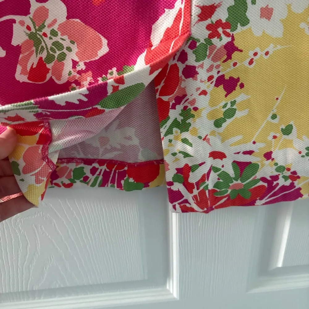 Talbots Pink, Red, Green and Yellow Knee-Length Pencil Skirt - Image 6