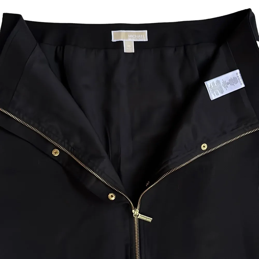 NWT Michael Kors Zip Front Skirt - Image 5