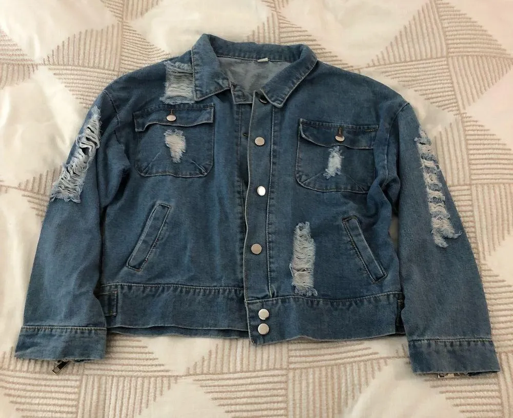 Denim Jean Jacket - Image 7