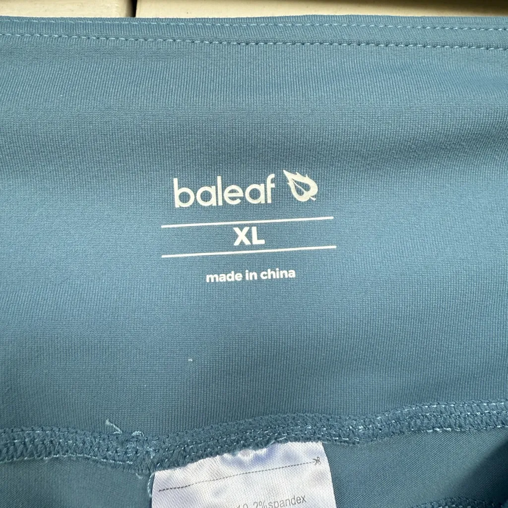 Baleaf Teal Activewear Capri Leggings - Image 4