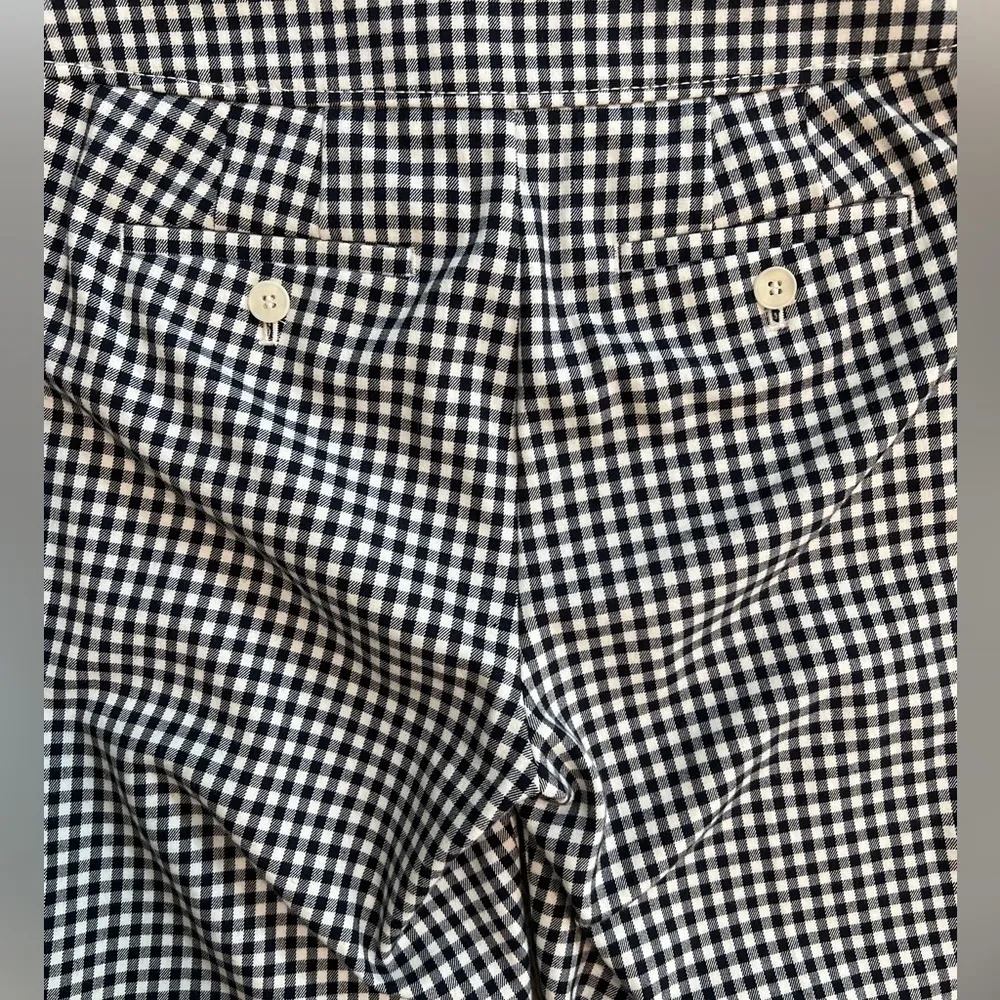 Talbots Petites Chatham Black & White Check Stretch Ankle Pants Size 4P - Image 6