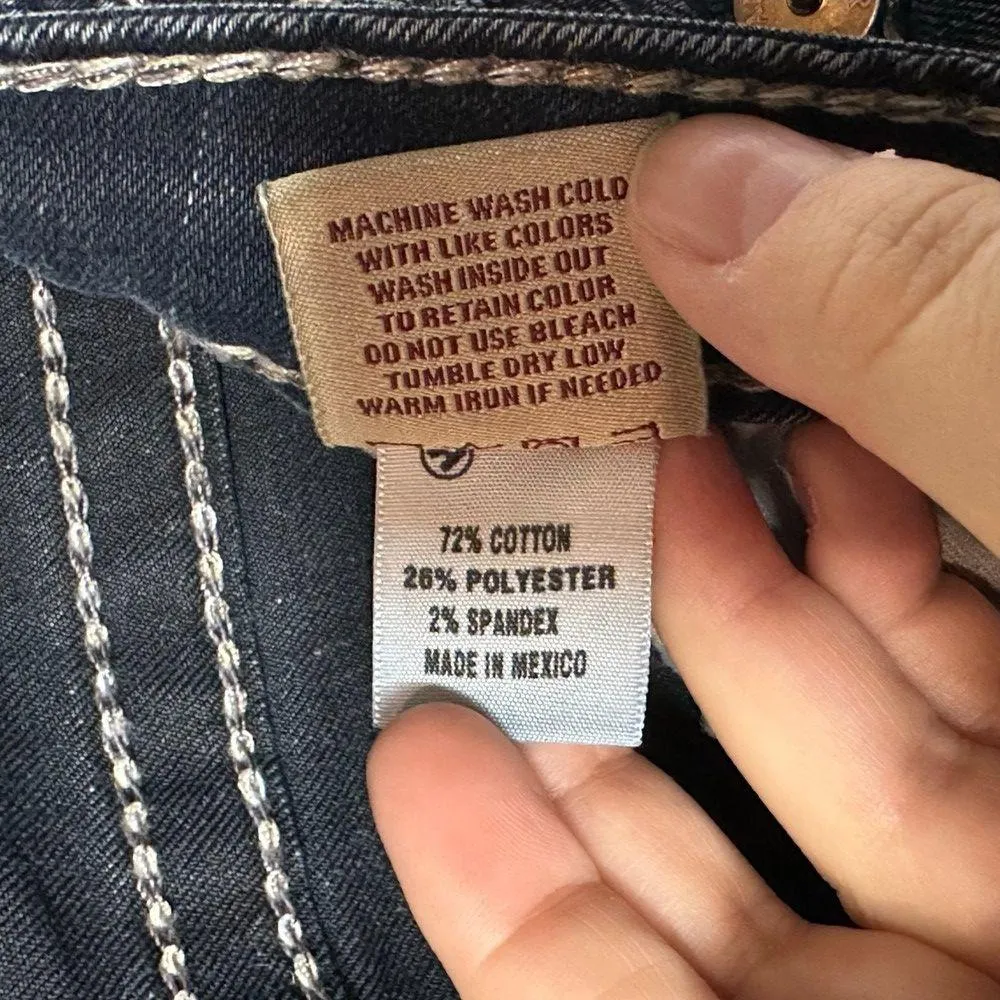 Big star  Miki Straight Leg Low-Rise Jeans Women's Size 27R - Image 6