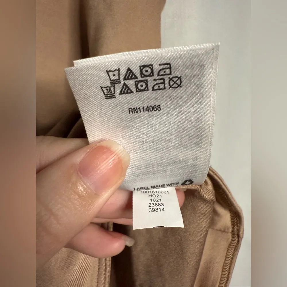 And Now This Light Tan Nude Tank Bodysuit Large - Image 10