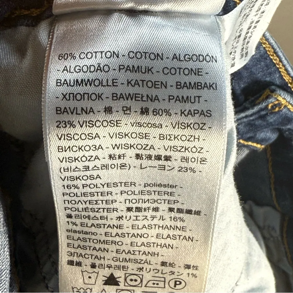 Levi’s 721 high rise skinny jeans SZ:33 - Image 9