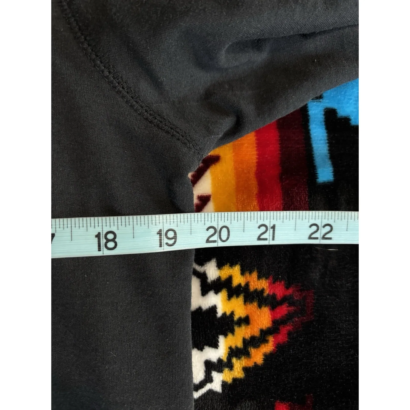 Onque Casuals Black Rhinestone Detail Zip Up Hood Jacket Pockets Size L Size L - Image 5