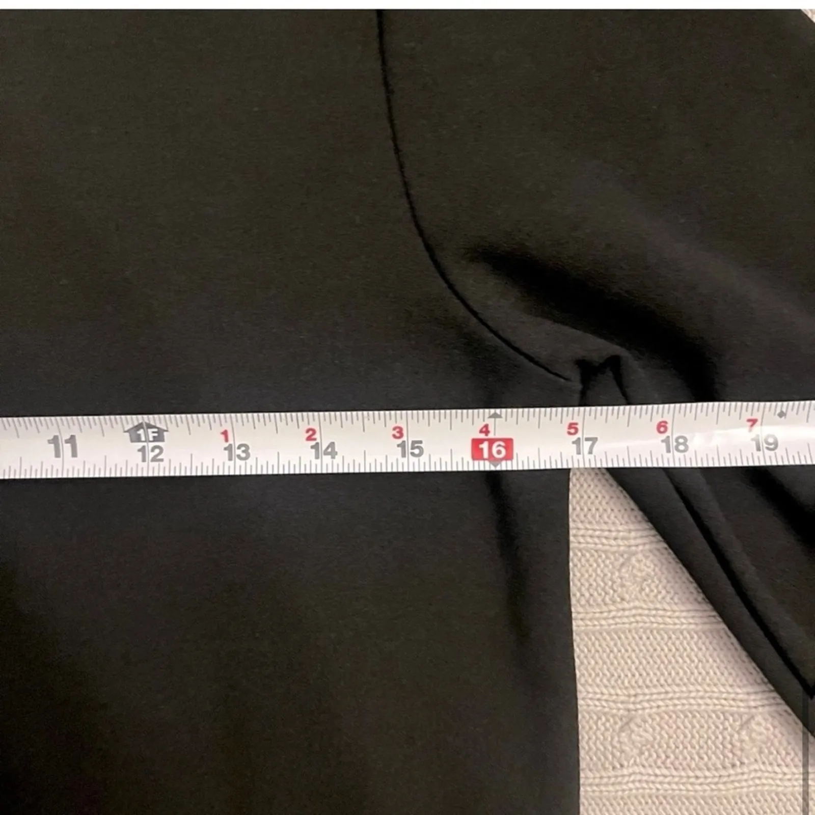 Les Amis Women's Black 3/4 Sleeve Blouse Sz M Size M - Image 9