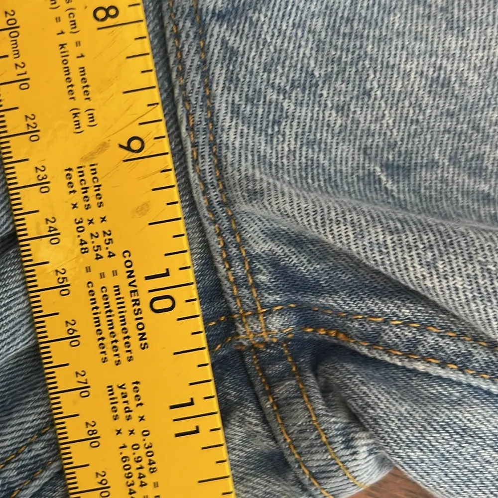 Good American Blue Straight Leg Denim 90’s jeans - Image 8