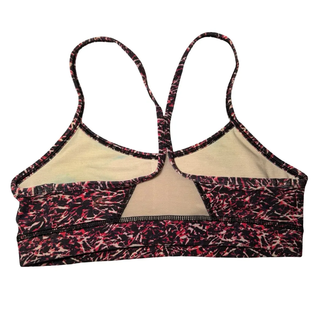 Lululemon Flow Y Bra IV Mini Ripple Boom Juice Multi / White - Image 6