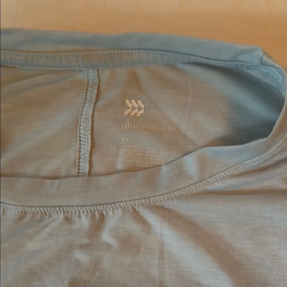 All in Motion Light Blue Sleeveless Top - Image 2