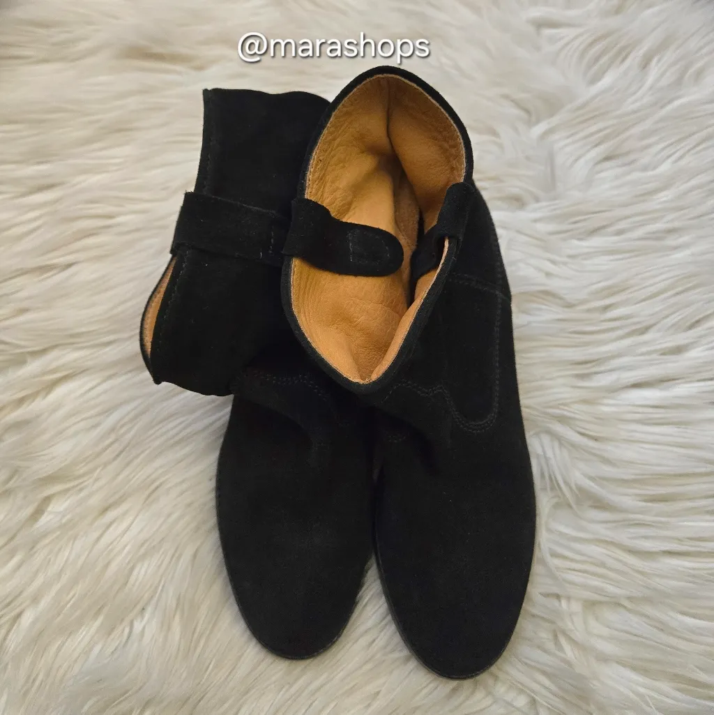 Isabel Marant Crisi Ankle Boots Black Suede - Image 5