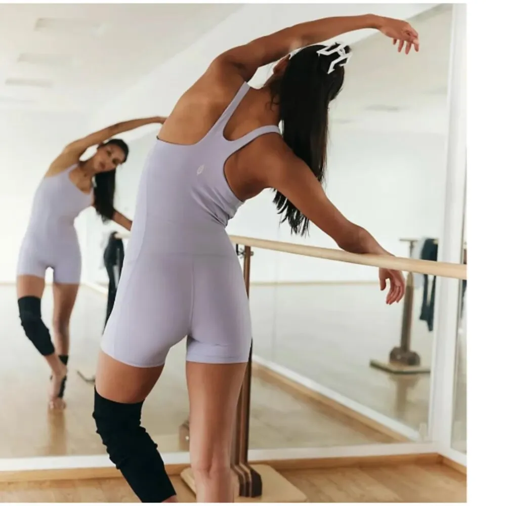 NWT Free People Never Better Runsie Romper Small, PLATINUM - Image 3